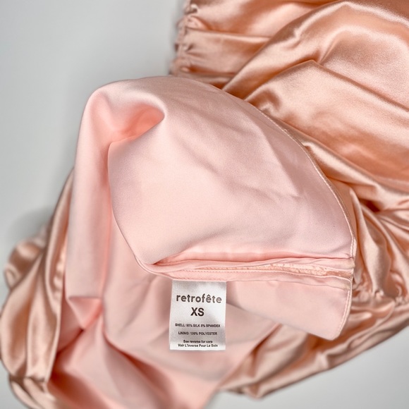 SOLD Revolve Blush One Shoulder Prom Dress - Picture 7 of 8